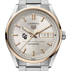 USCGA TAG Heuer Carrera Automatic Day-Date 18K 5N Rose Gold Shot #1