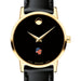 USCGA Women's Movado Gold Museum Classic Leather