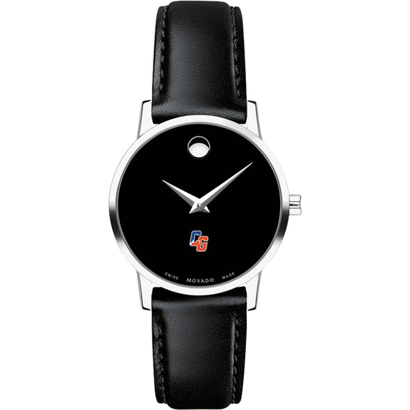 USCGA Women&#39;s Movado Museum with Leather Strap Shot #2