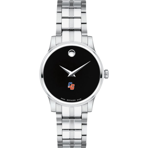USCGA Women's Movado Stainless Steel Watch with Black Dial Shot #2