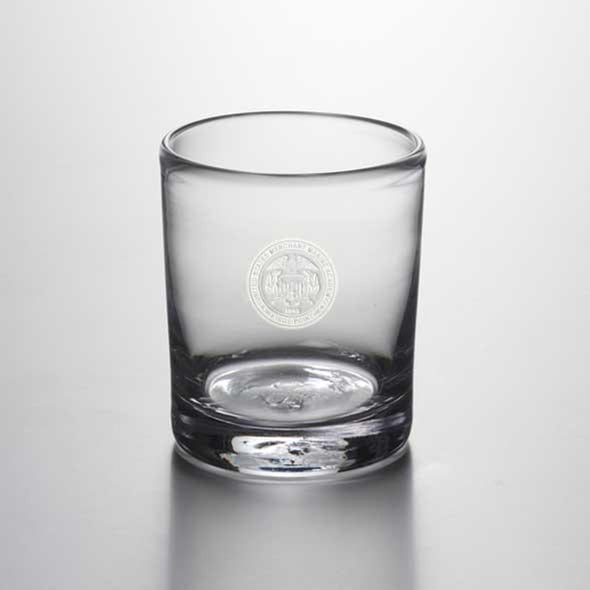 USMMA Double Old Fashioned Glasses by Simon Pearce Shot #2