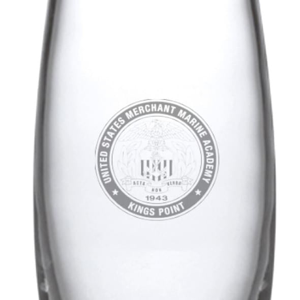 USMMA Glass Addison Vase by Simon Pearce Shot #2