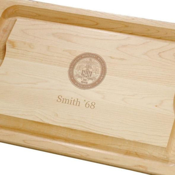 USMMA Maple Cutting Board Shot #2