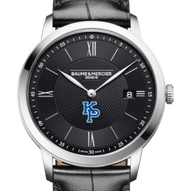 USMMA Men's Baume et Mercier 40mm Classima Quartz Watch with Black Dial & Black Leather Strap Shot #1