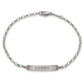 USMMA Monica Rich Kosann Petite Poesy Bracelet in Silver Shot #1