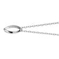 USMMA Monica Rich Kosann Poesy Ring Necklace in Silver Shot #3