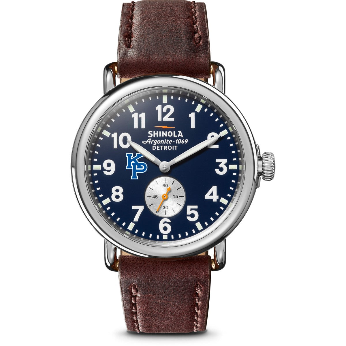 USMMA Shinola Watch, The Runwell 41 mm Midnight Blue Dial | M