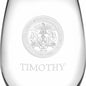 USMMA Stemless Wine Glasses Made in the USA - Set of 2 Shot #3