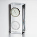 USMMA Tall Glass Desk Clock by Simon Pearce