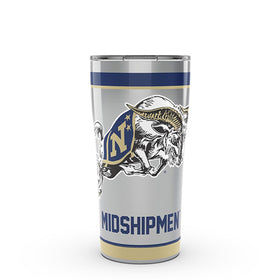 USNA 20 oz. Stainless Steel Tervis Tumblers with Hammer Lids - Set of 2 Shot #1