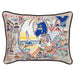 USNA Embroidered Pillow