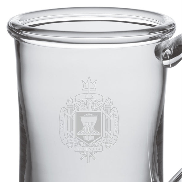 USNA Glass Tankard by Simon Pearce Shot #2