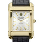 USNA Men's Gold Watch with 2-Tone Dial & Leather Strap at M.LaHart & Co. Shot #1