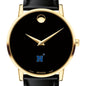 USNA Men's Movado Gold Museum Classic Leather Shot #1