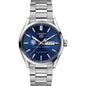 USNA Men's TAG Heuer Carrera with Blue Dial & Day-Date Window Shot #2