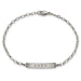 USNA Monica Rich Kosann Petite Poesy Bracelet in Silver