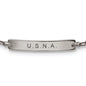 USNA Monica Rich Kosann Petite Poesy Bracelet in Silver Shot #2
