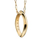 USNA Monica Rich Kosann Poesy Ring Necklace in Gold Shot #1