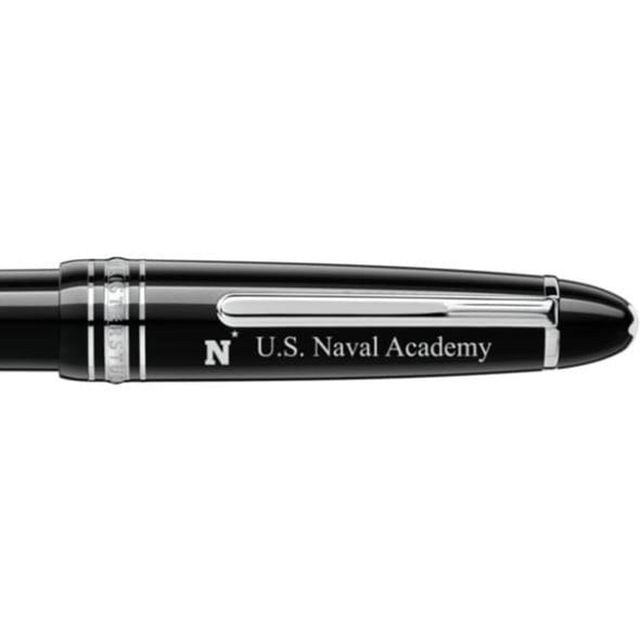 USNA Montblanc Meisterstück LeGrand Ballpoint Pen in Platinum Shot #2
