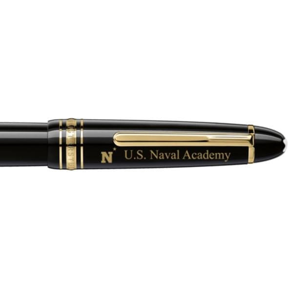 USNA Montblanc Meisterstück LeGrand Rollerball Pen in Gold Shot #2