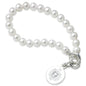 USNA Pearl Bracelet with Sterling Silver Charm Shot #1