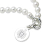 USNA Pearl Bracelet with Sterling Silver Charm Shot #2