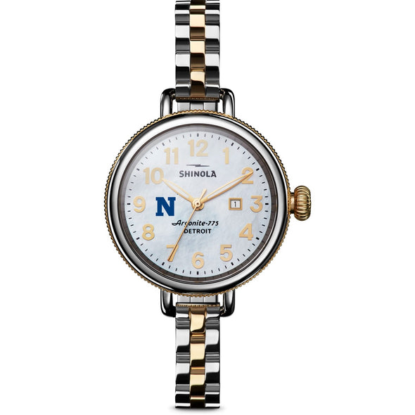 USNA Shinola Watch, The Birdy 34 mm MOP Dial Shot #2
