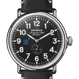 USNA Shinola Watch, The Runwell 47mm Black Dial Shot #1