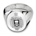 USNA Sterling Silver Oval Signet Ring