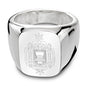 USNA Sterling Silver Rectangular Cushion Ring Shot #2