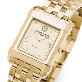 USNI Men's Gold Quad with Bracelet Shot #1