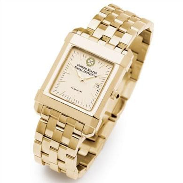 USNI Men's Gold Quad with Bracelet Shot #2