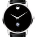 USNI Men's Movado Museum with Leather Strap
