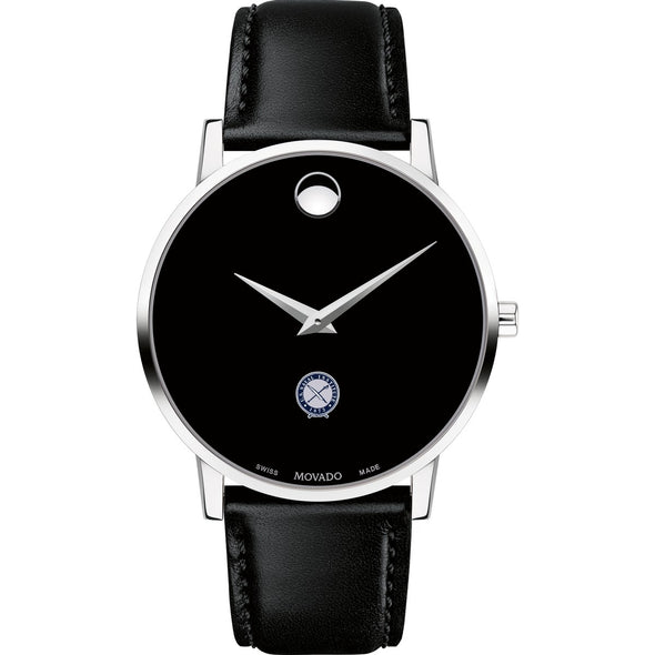 USNI Men&#39;s Movado Museum with Leather Strap Shot #2