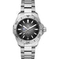 USNI Men's TAG Heuer Steel Automatic Aquaracer with Black Dial Shot #2