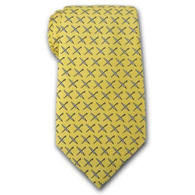 USNI Vineyard Vines Tie in Yellow Shot #1