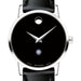 USNI Women's Movado Museum with Leather Strap