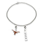 UT Austin Class Year Sterling Silver Anklet Shot #1