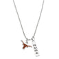 UT Austin Class Year Sterling Silver Necklace Shot #2