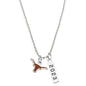 UT Austin Class Year Sterling Silver Necklace Shot #4