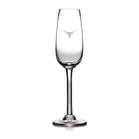 UT Austin Flute Glasses by Simon Pearce Shot #1
