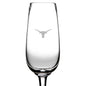 UT Austin Flute Glasses by Simon Pearce Shot #2
