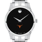UT Austin Men's Movado Collection Stainless Steel Watch with Black Dial Shot #1