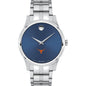 UT Austin Men's Movado Collection Stainless Steel Watch with Blue Dial Shot #2