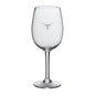 UT Austin Red Wine Glasses by Simon Pearce Shot #1