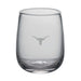 UT Austin Stemless Tumbler Glass by Simon Pearce