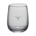 UT Austin Stemless Tumbler Glasses by Simon Pearce