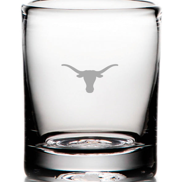 UT Austin Whiskey Glasses by Simon Pearce Shot #2