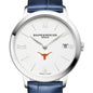 UT Austin Women's Baume et Mercier 36.5mm Classima Watch with White Dial & Blue Leather Strap Shot #1