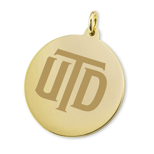 UT Dallas 14K Gold Charm Shot #1